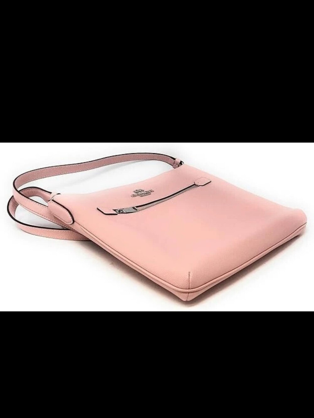 NEW! Coach Pebble Leather Rowan File Bag W/ Matching Wallet - Soft Pink 🩷 - Picture 4 of 10